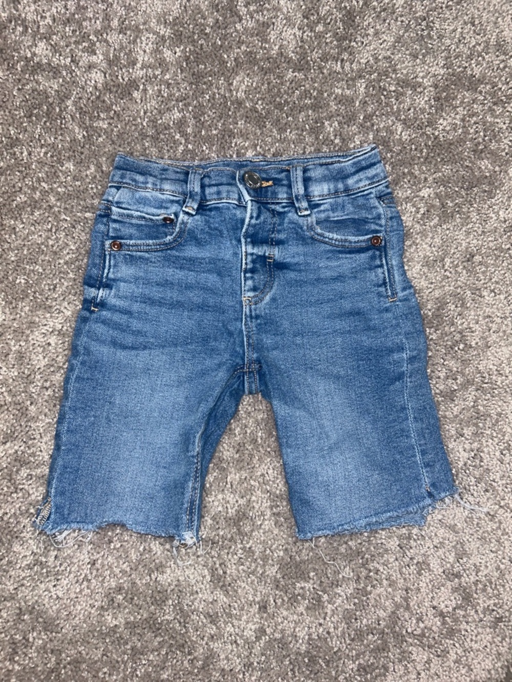 Zara Blue Denim Kids Shorts